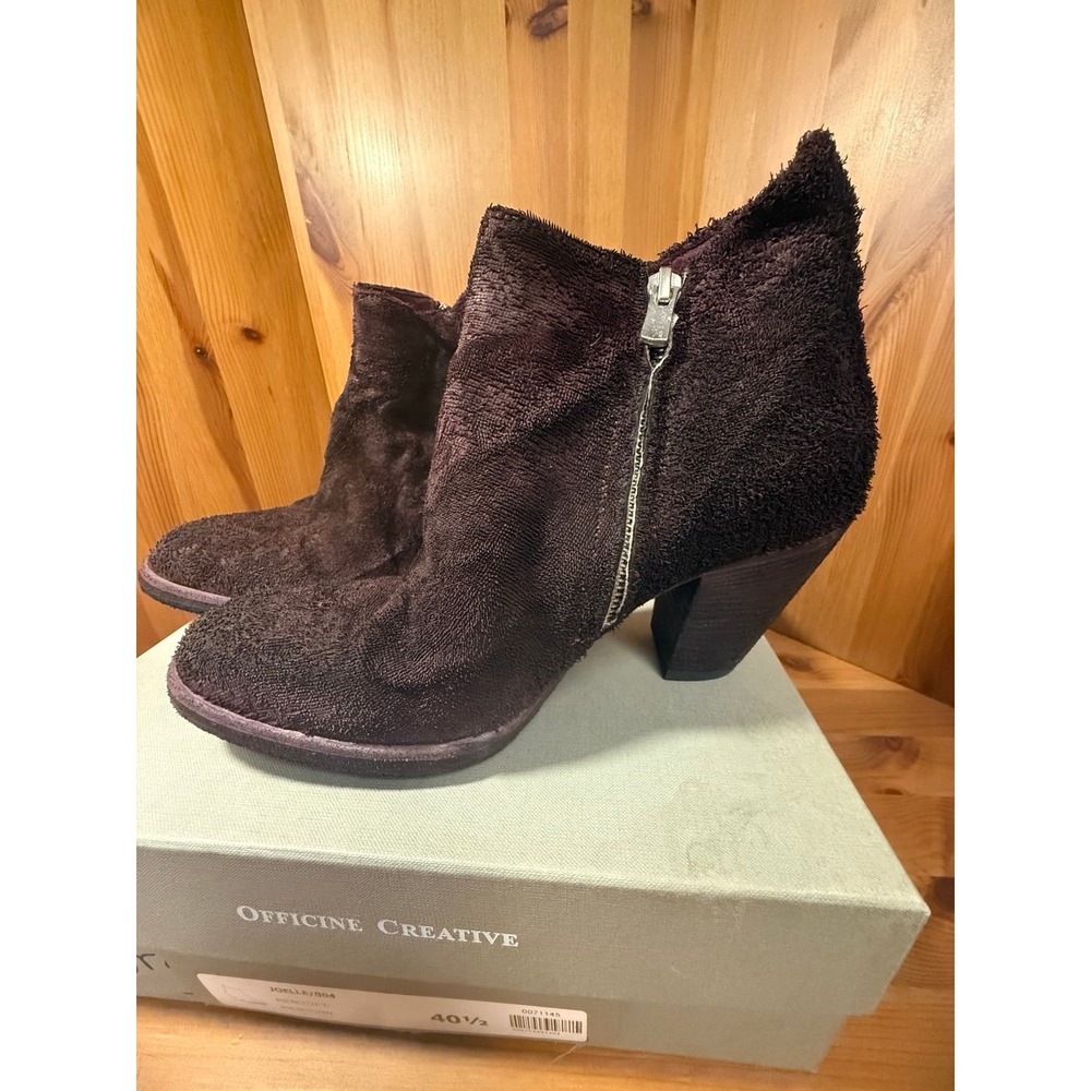 Officine Creative Joelle 004 Microcut T. Ankle Boots Maleficient EU 40.5 - Picture 3 of 6